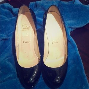 christian louboutin black heels